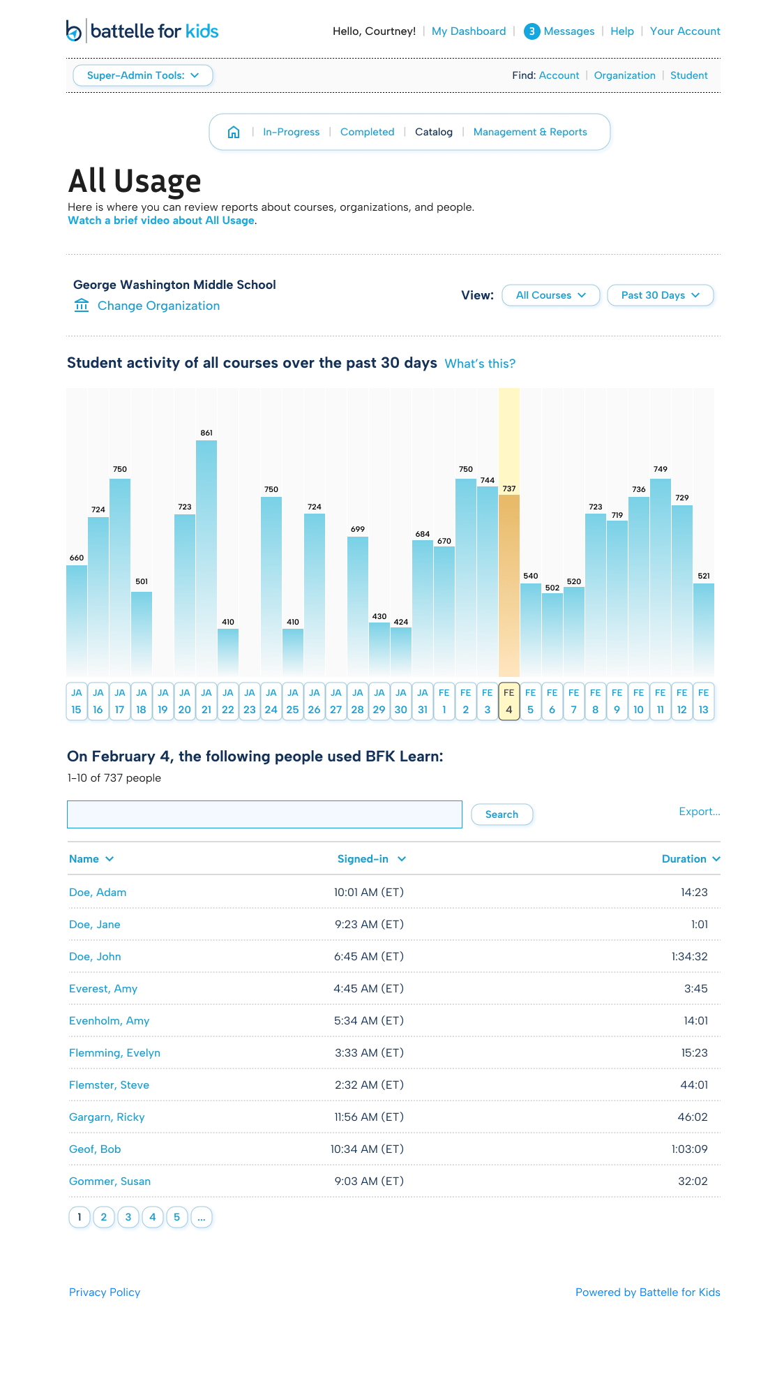 screenshot of view-building screen