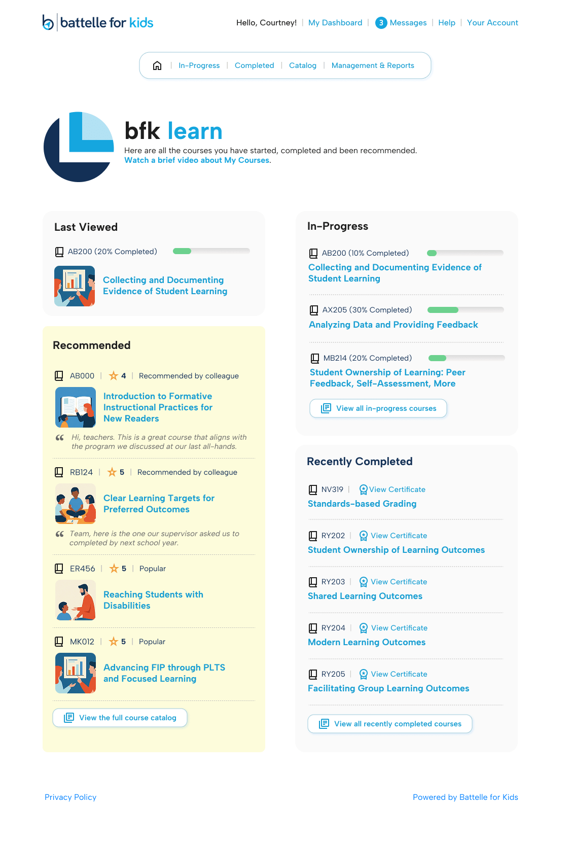 screenshot of view-building screen